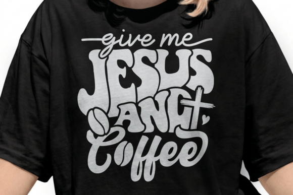 Christian Coffee Lover T-Shirt Design