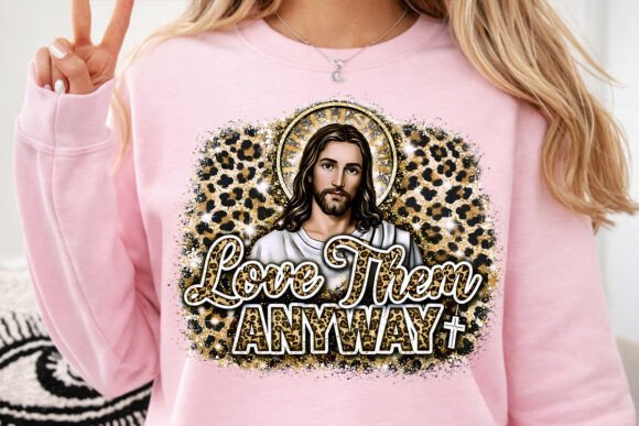 Christian PNG Jesus Png Fall Shirt Leopa T-Shirt Designs