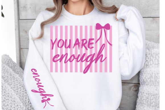 Coquette Are You Enough SVG, Christian Pn