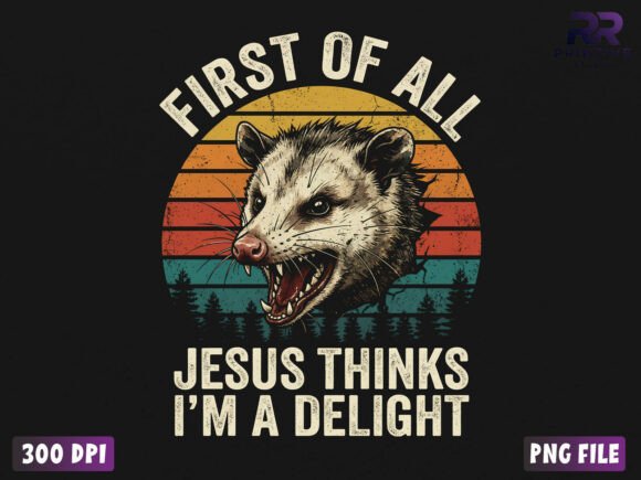First of All Jesus Thinks PNG T-Shirt Designs