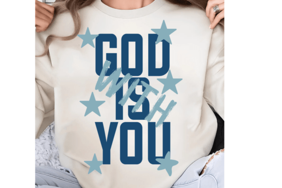God is with You SVG T-Shirt Designs