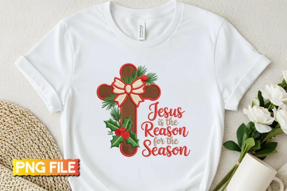 Jesus is the Reason 3D PNG Design for T-Shirt Designs